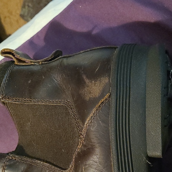 Kodiak Rover Brown Leather Boots with Vibram Bottoms Artic Grip